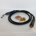 Soplete de soldadura del gas de la antorcha de la soldadura del proveedor 24KD MIG de China con longitud de cable de los 5M